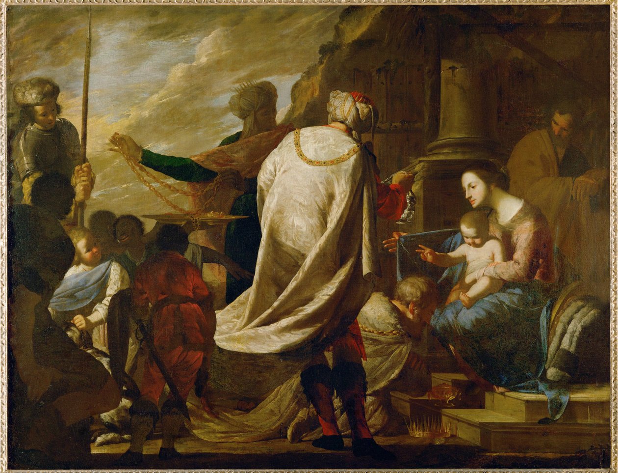 Die Anbetung der Könige von Bernardo Cavallino