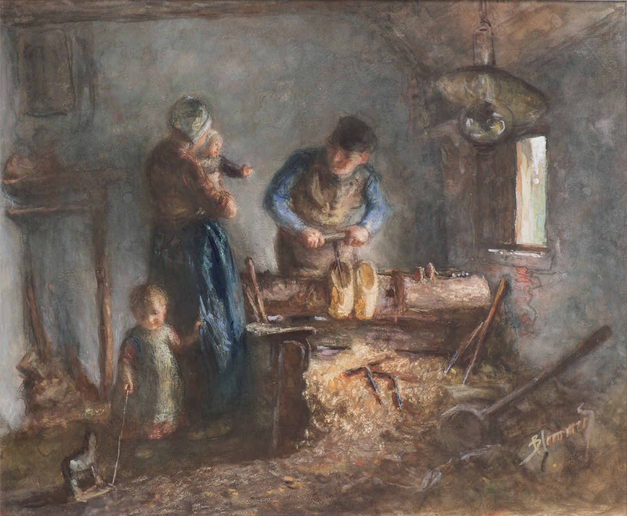 Der Sabotmacher von Bernardus Johannes Blommers or Bloomers