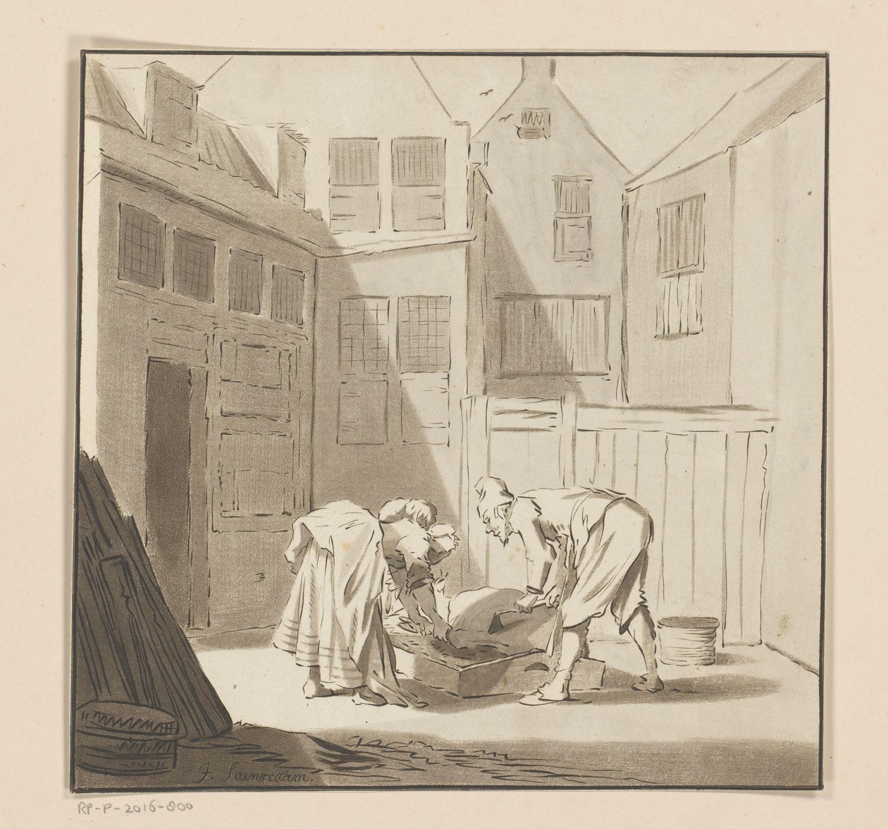 Schweineschlacht von Bernhard Schreuder