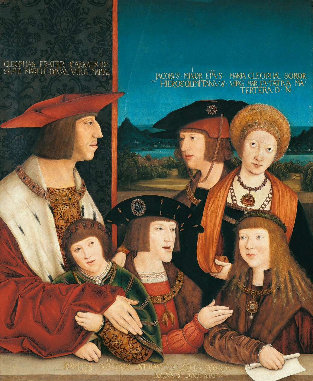 Die Familie von Kaiser Maximilian I., nach 1515 von Bernhard Strigel