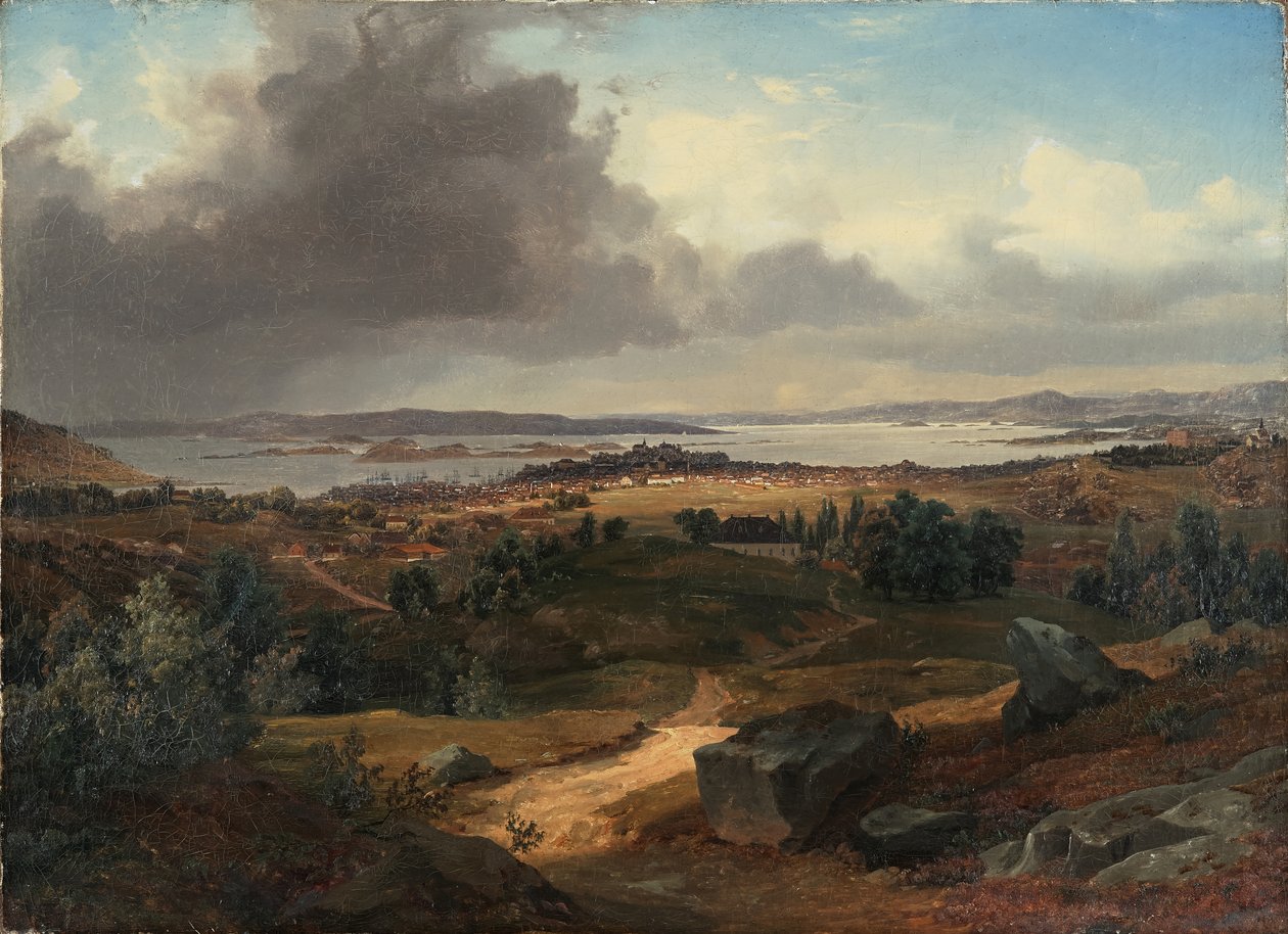 Christiania von Sinsen aus gesehen von Bernt Lund