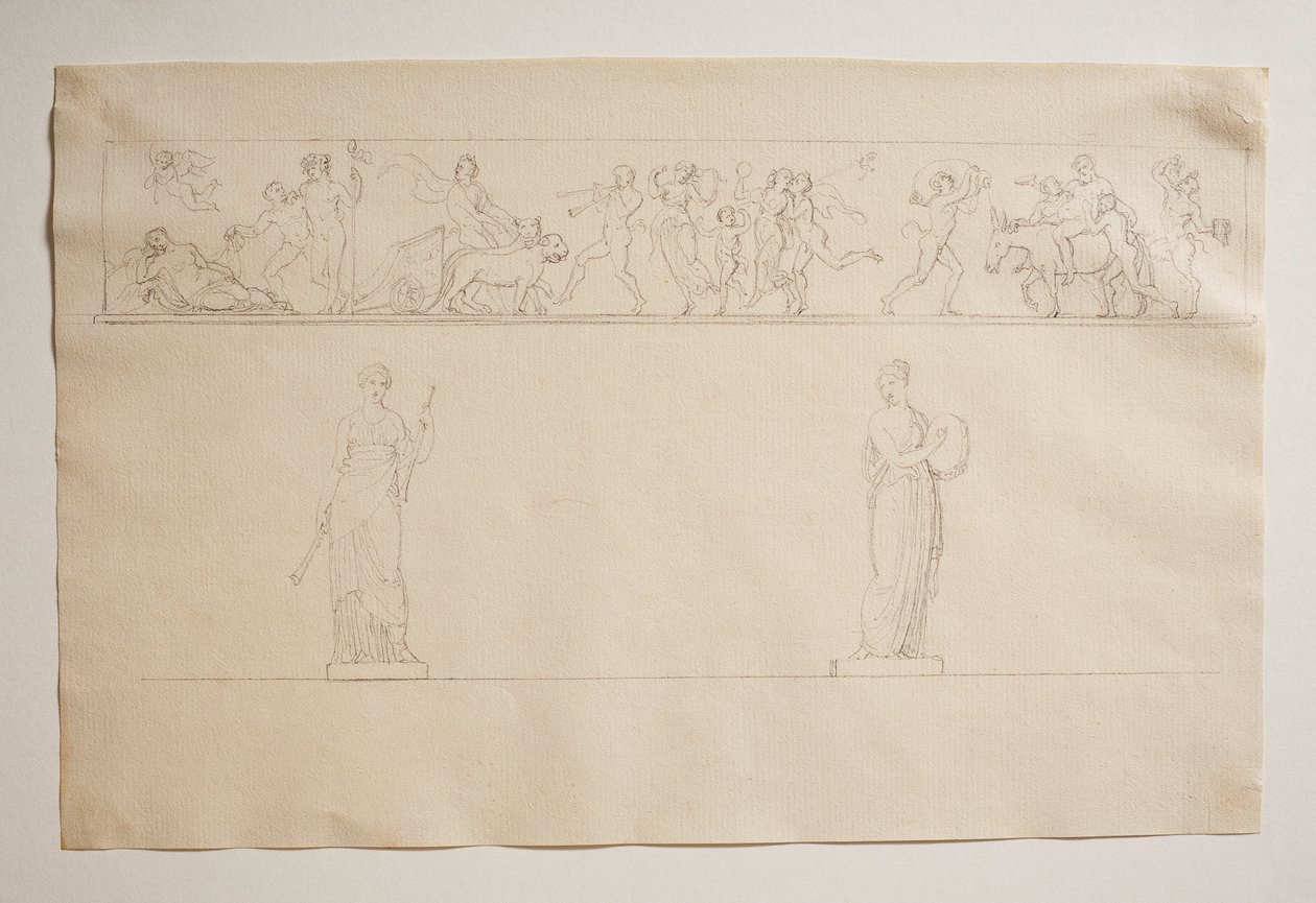 Bacchantenzug mit Bacchus und Ariadne von Bertel Thorvaldsen
