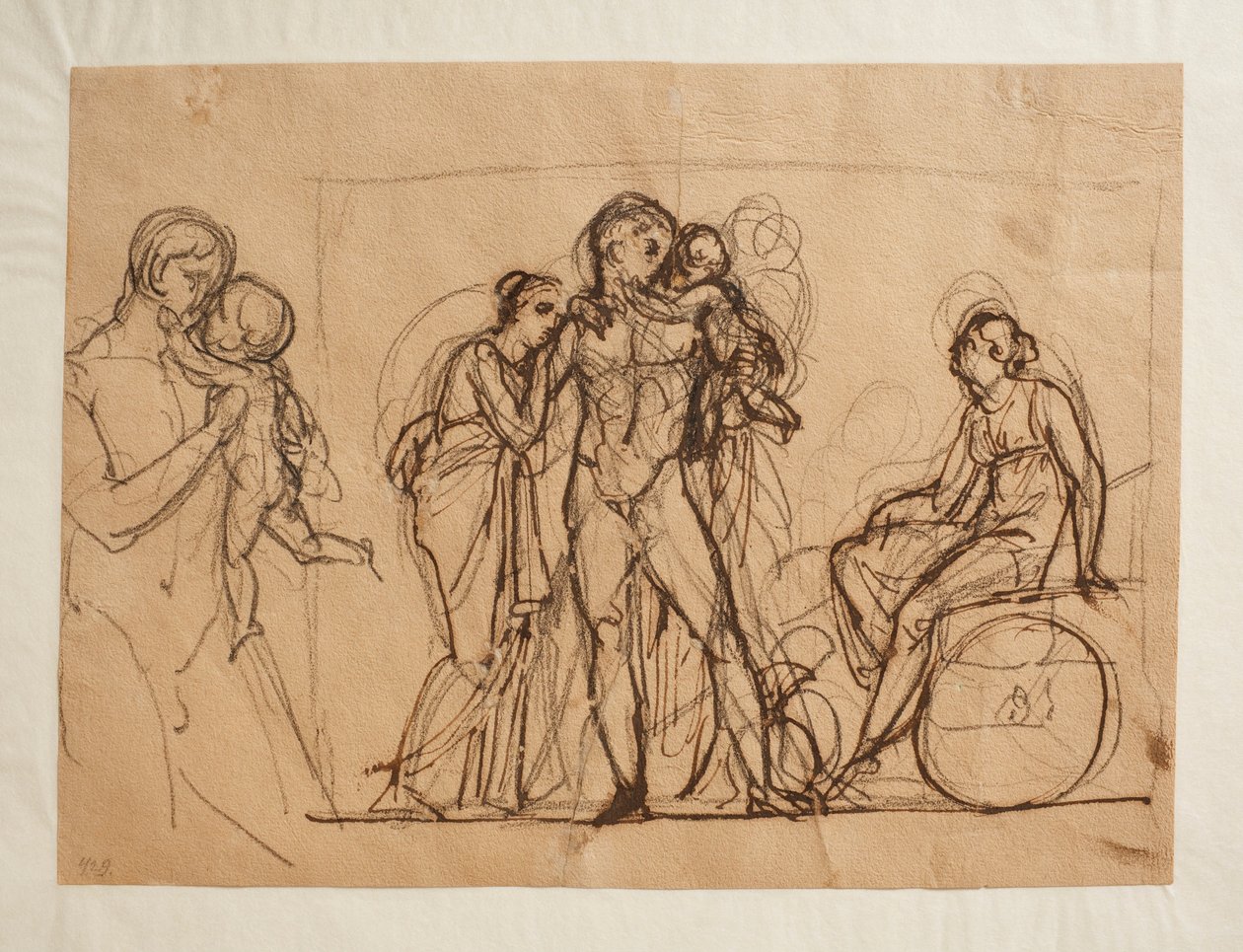 Hektors Abschied von Andromache und Astyanax von Bertel Thorvaldsen