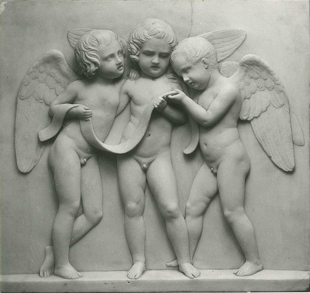 Genien der Musik singen von Bertel Thorvaldsen