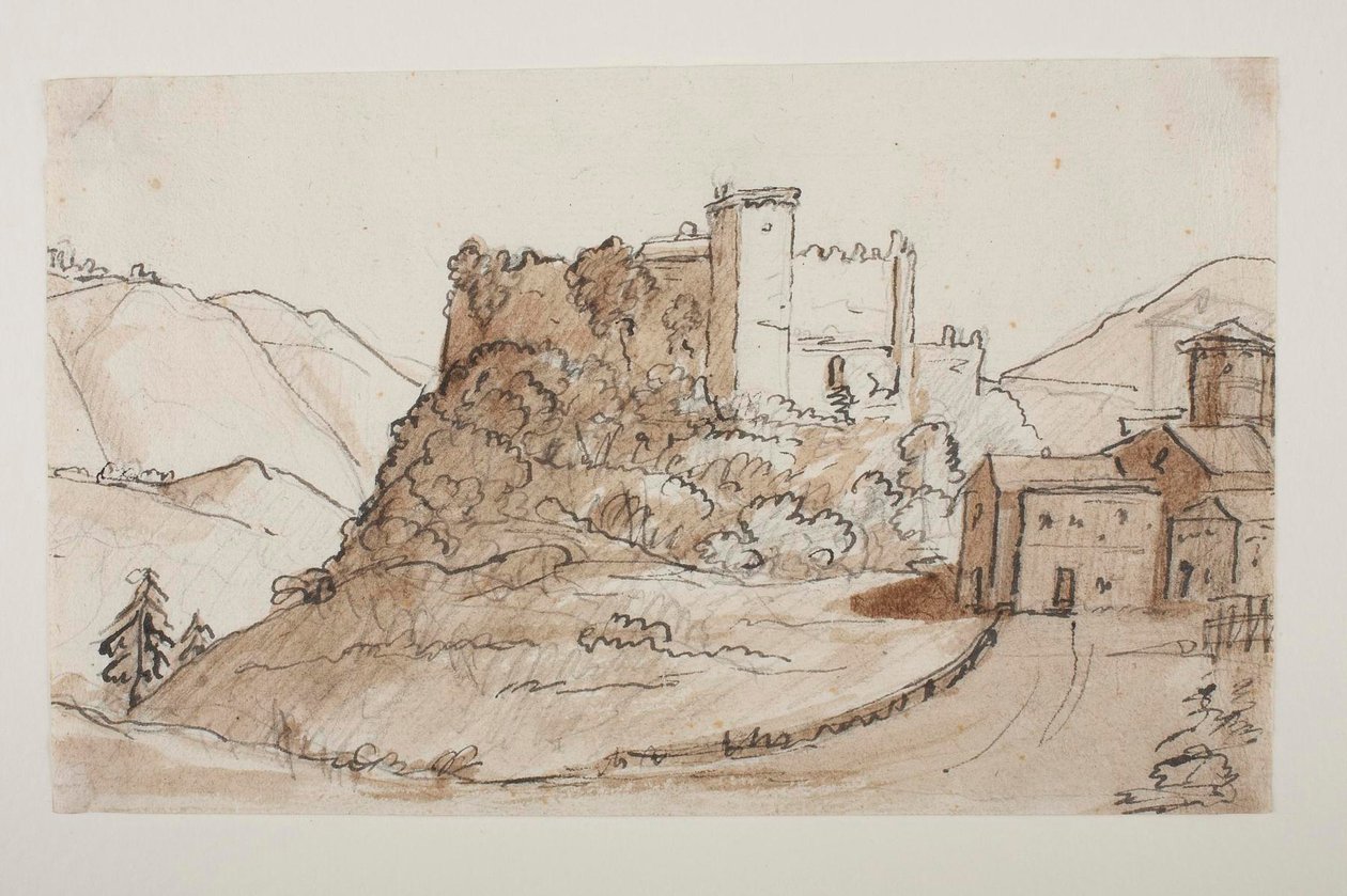 Berglandschaft von Bertel Thorvaldsen