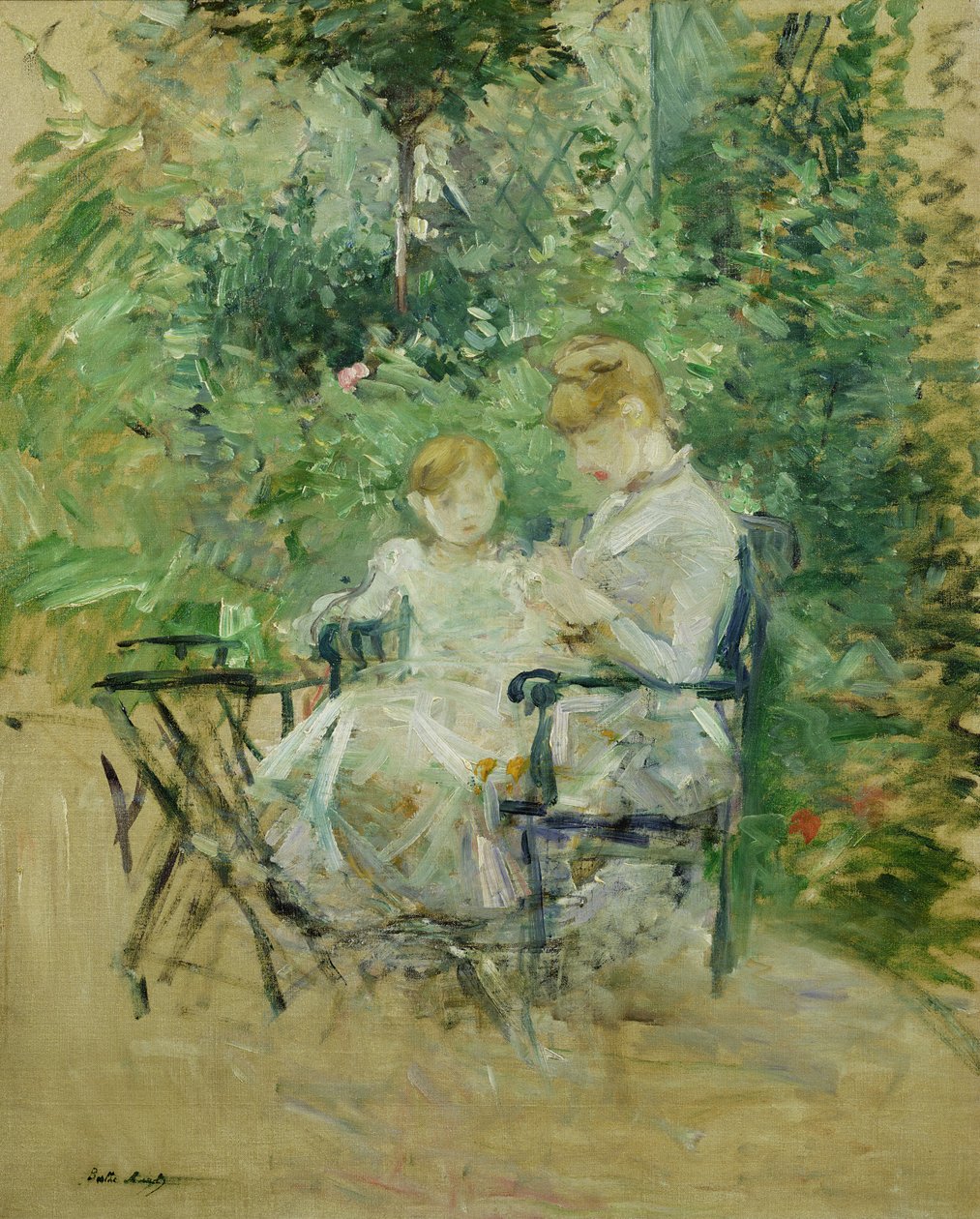 Im Garten, ca. 1885 von Berthe Morisot