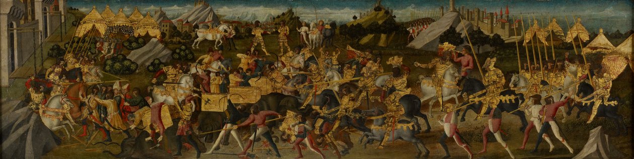 Scipio Africanus besiegt Hannibal, ca. 1470 von Biagio di Antonio