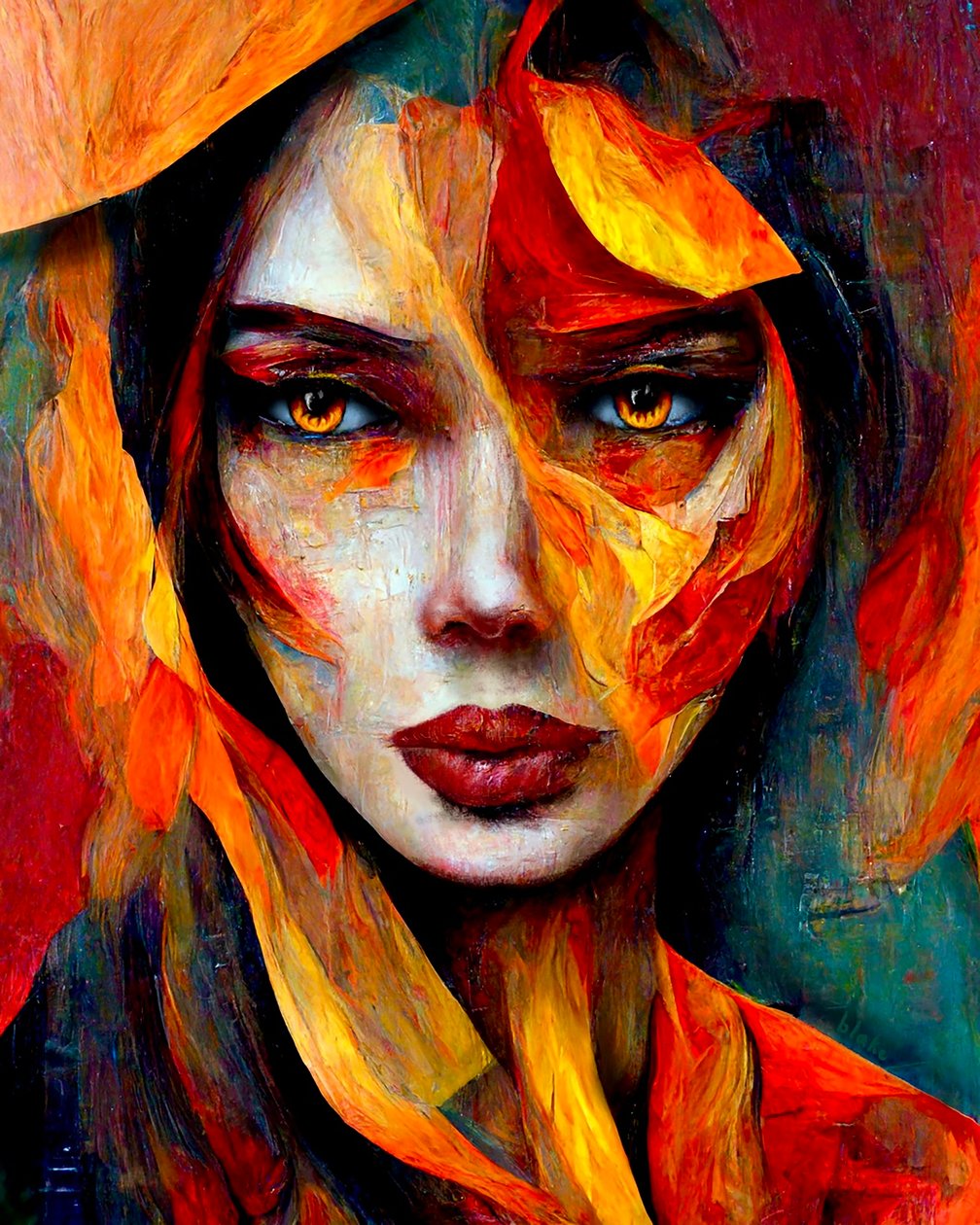 Entfessle die Hölle, ca. 2022 (Digitale Kunst) von Blake Munch