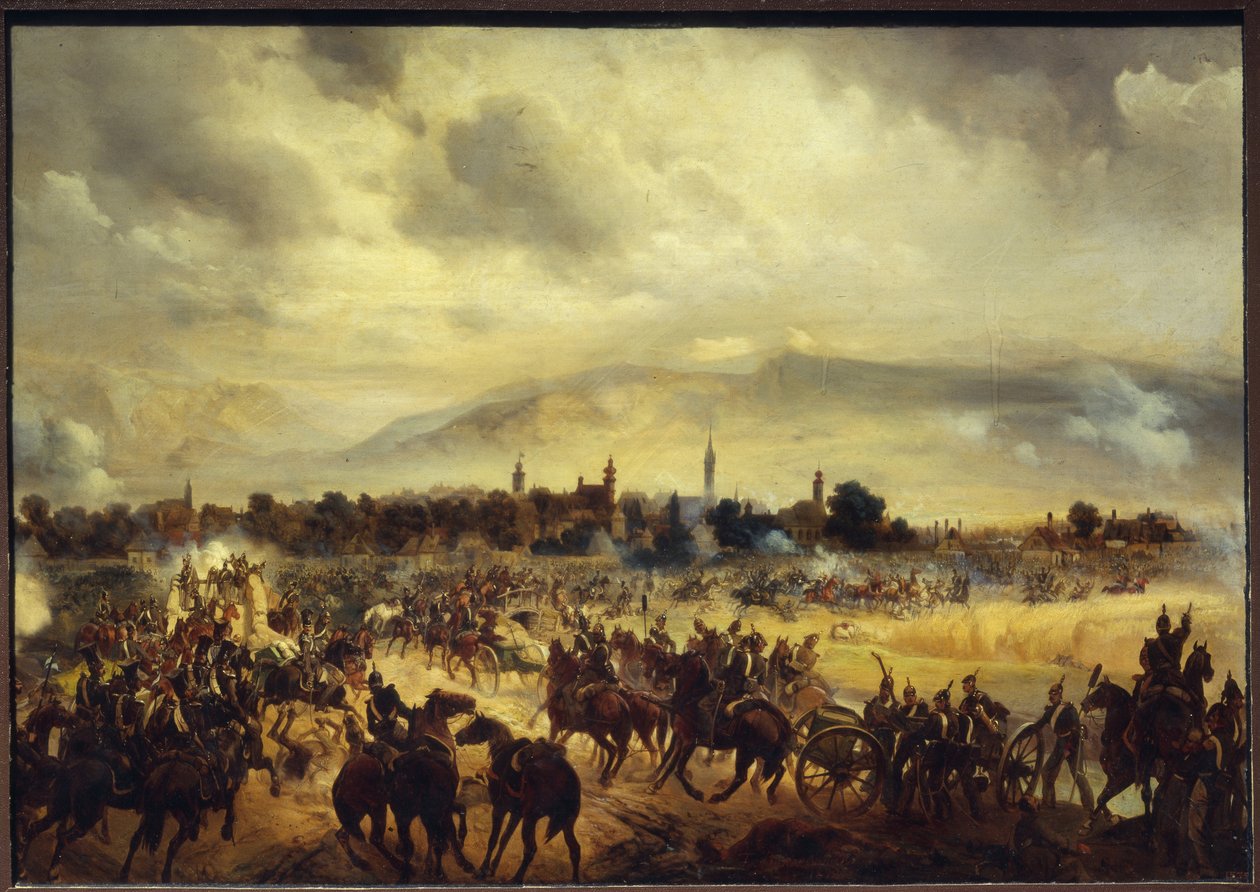 Eine Szene aus dem Unabhängigkeitskrieg in Ungarn 1849 von Bogdan Willewalde