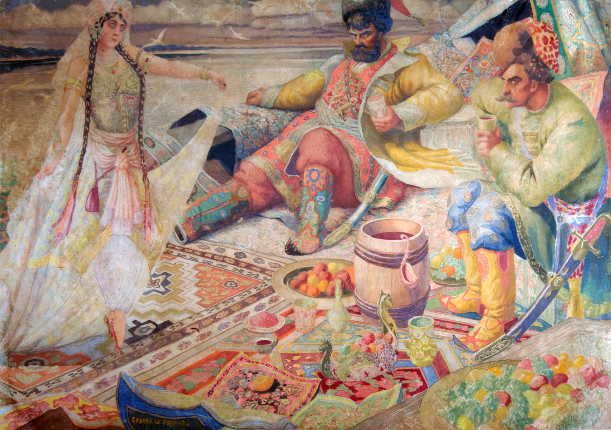 Stepan Rasins von Boris Mikhailovich Kustodiev