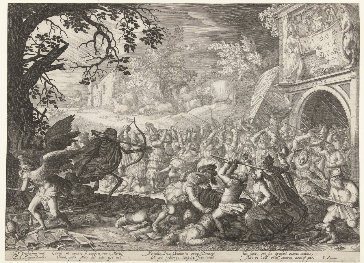Der Triumph des Todes von Boëtius Adamsz. Bolswert