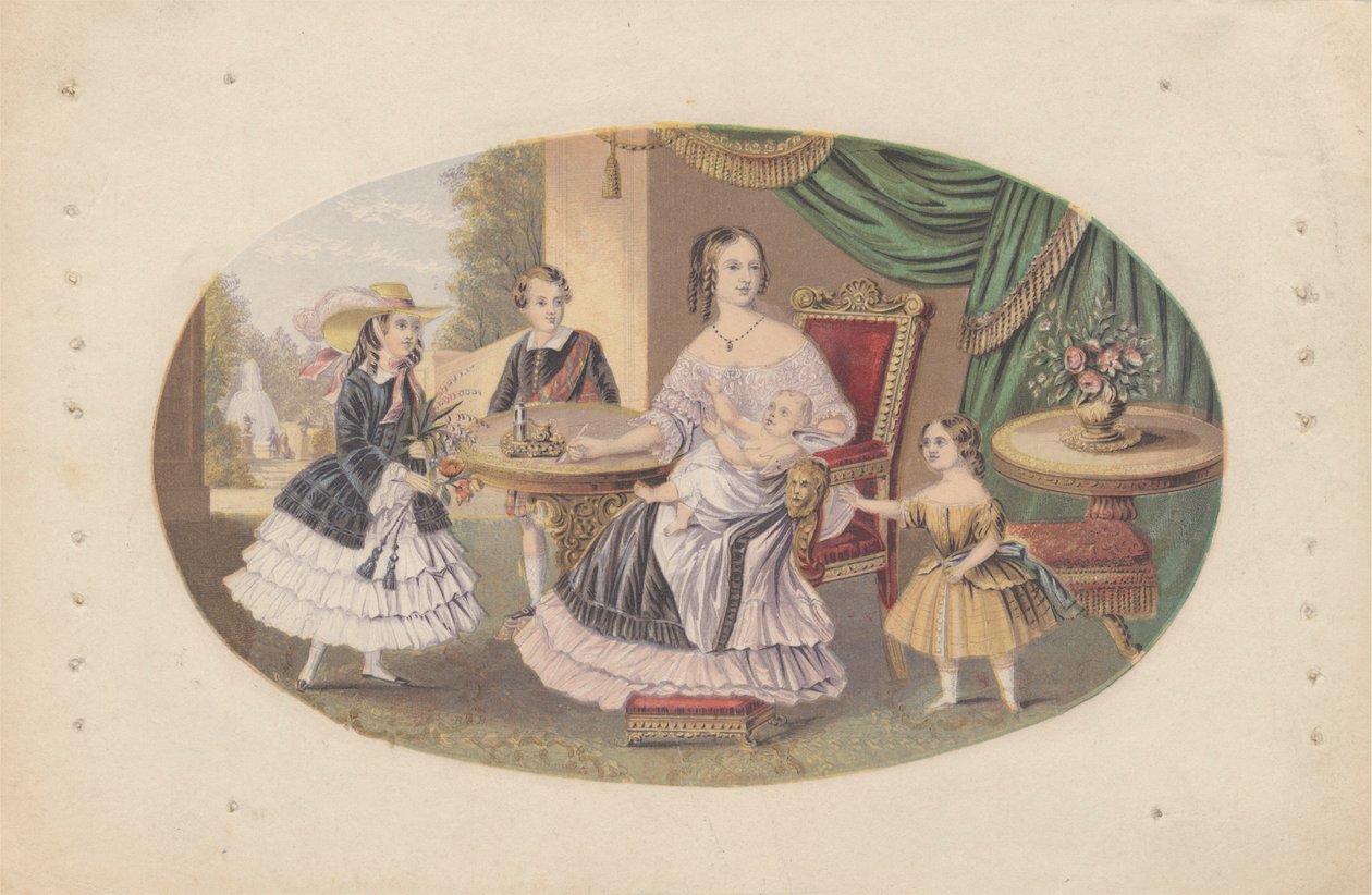 Ihre Majestät Königin Victoria & Familie von Bradshaw and Blacklock