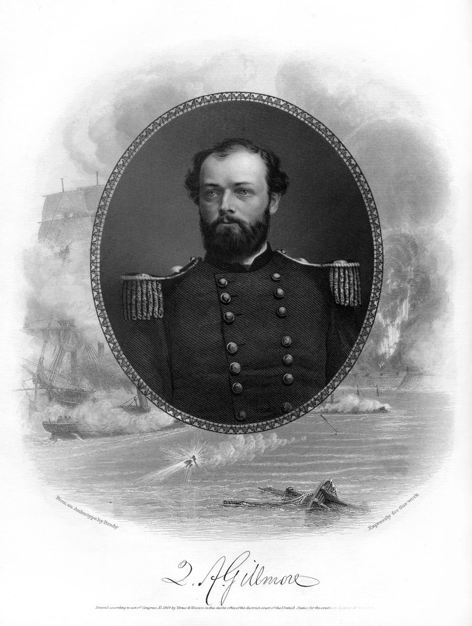 Quincy Adams Gillmore, amerikanischer Unionsgeneralmajor, 1862-1867 von Brady