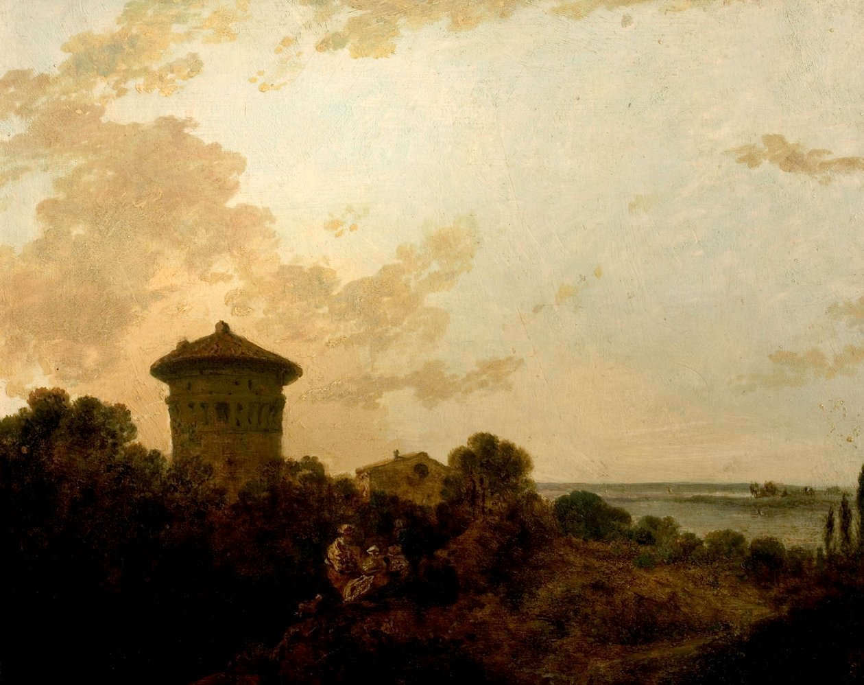 Ruinen bei Tivoli, Italien von British School