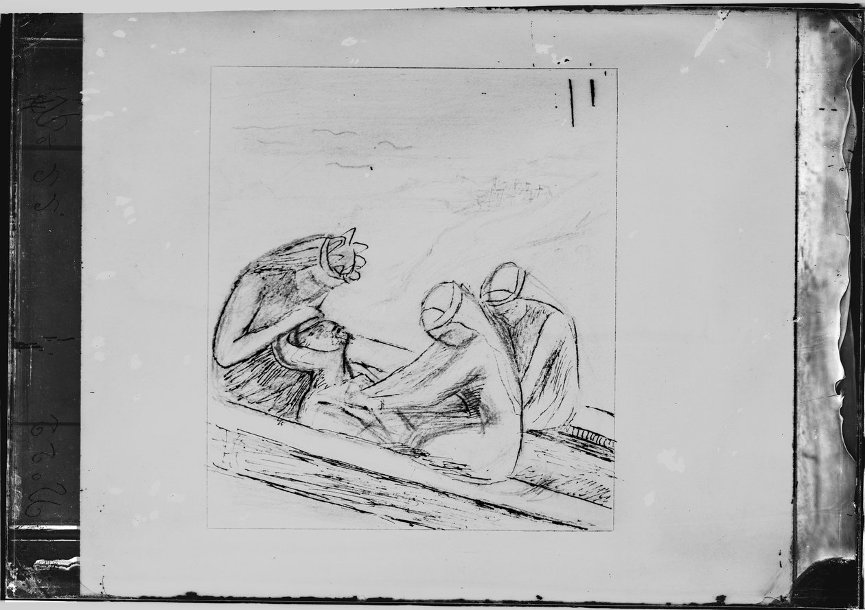 Fotografische Reproduktion von "The Passing of Arthur" von British Photographer