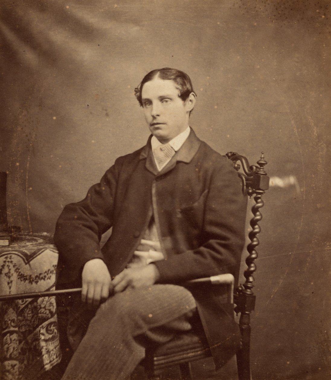 Porträt eines Mannes, um 1855 von British Photographer