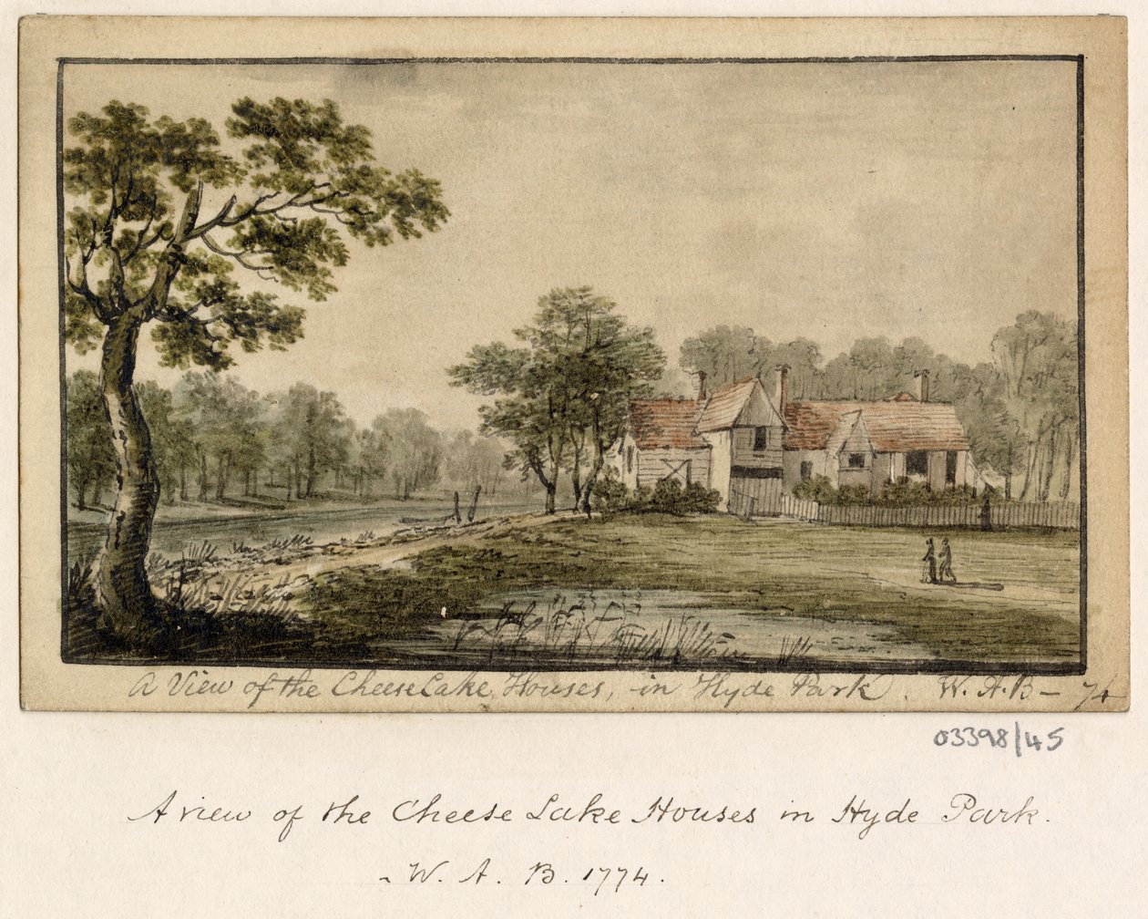 Eine Serie von Skizzen, Ansichten in Großbritannien, dem Kontinent und Amerika 1772-1778 von British School