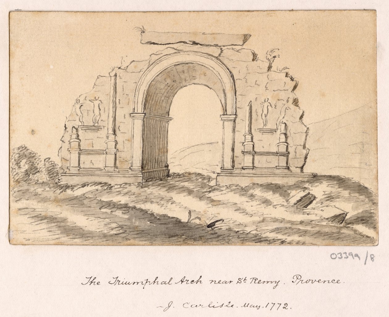 Eine Serie von Skizzen, Ansichten in Großbritannien, dem Kontinent und Amerika 1772-1778 von British School