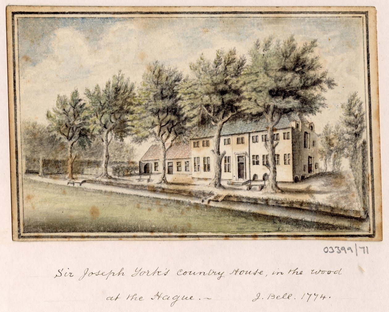 Eine Serie von Skizzen, Ansichten in Großbritannien, dem Kontinent und Amerika 1772-1778 von British School