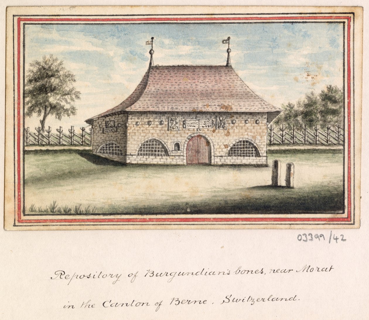 Eine Serie von Skizzen, Ansichten in Großbritannien, dem Kontinent und Amerika 1772-1778 von British School