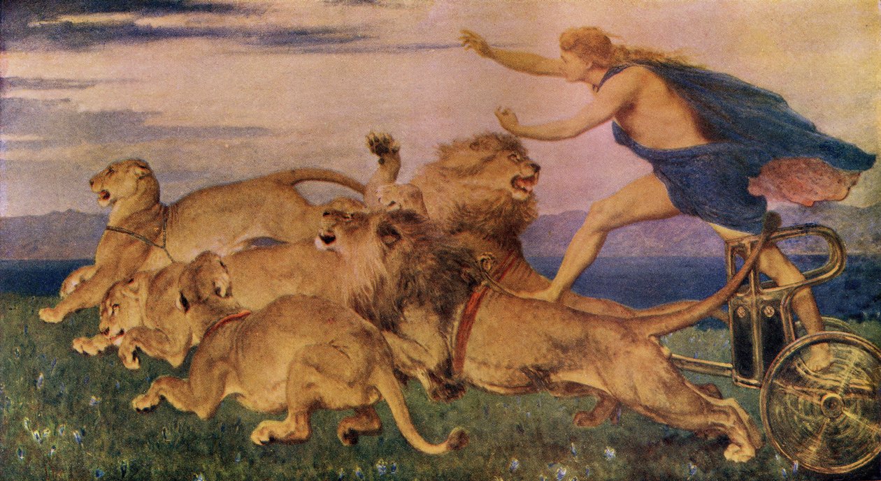 Phoebus Apollo, Illustration aus 