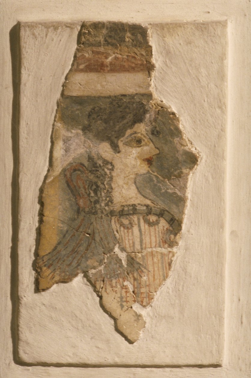 La Parisienne aus dem Palastkomplex von Knossos von Bronze Age culture