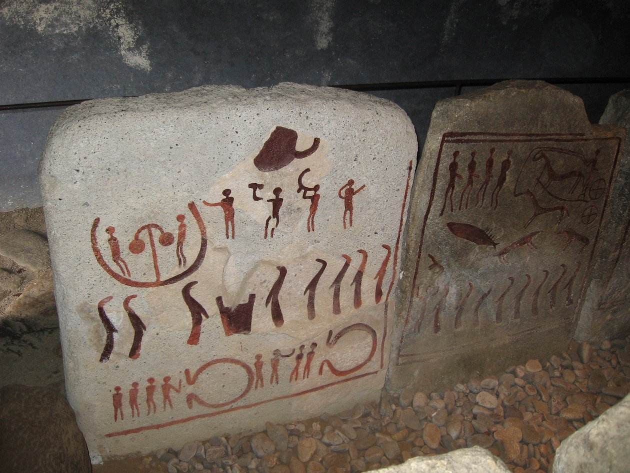 Das Königsgrab bei Kivik Kungagraven, 1. Hälfte des 2. Jahrtausends v. Chr. von Bronze Age culture