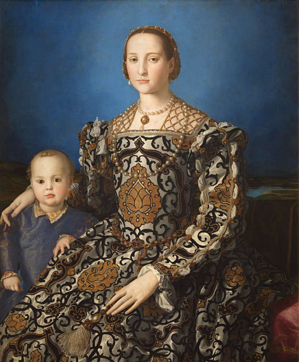 Ritratto di Eleonora di Toledo col figlio Giovanni von Bronzino
