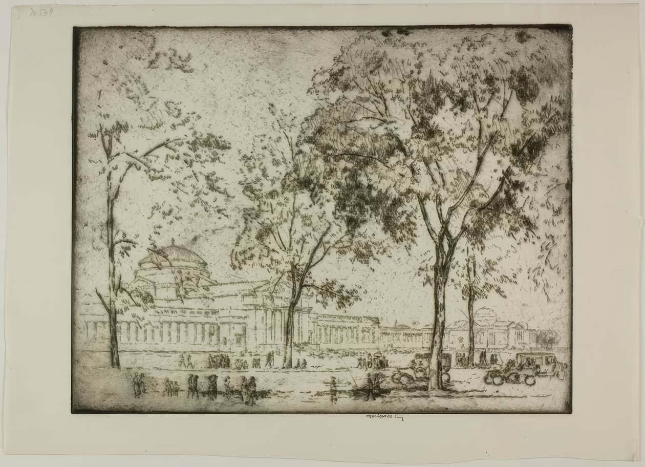 Field Museum #2 von Bror Julius Olsson Nordfeldt