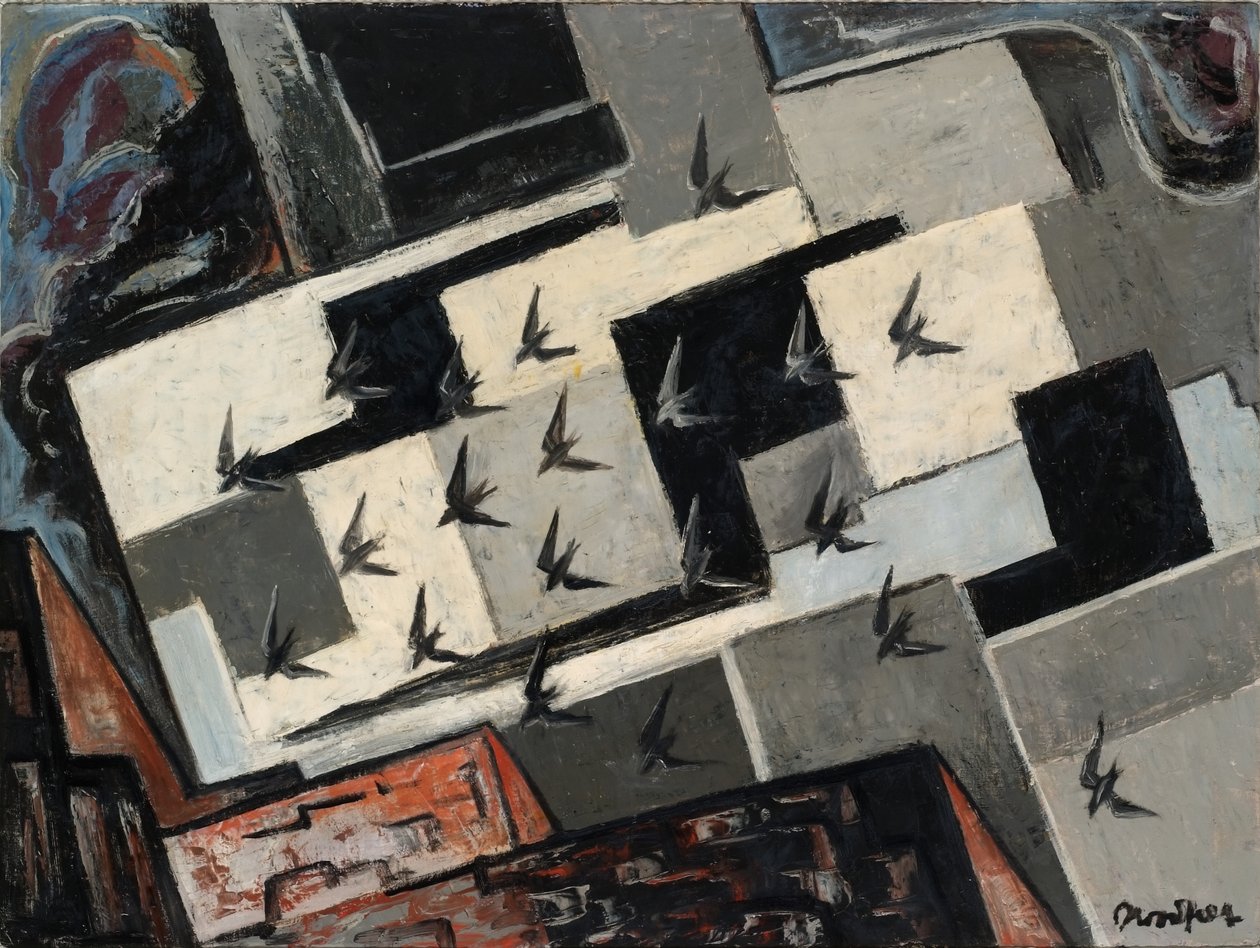 Die Schwalben von Bror Julius Olsson Nordfeldt