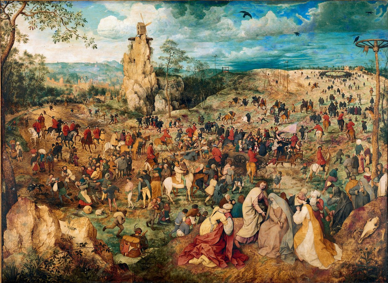 Christus trägt das Kreuz, 1564 von Bruegel