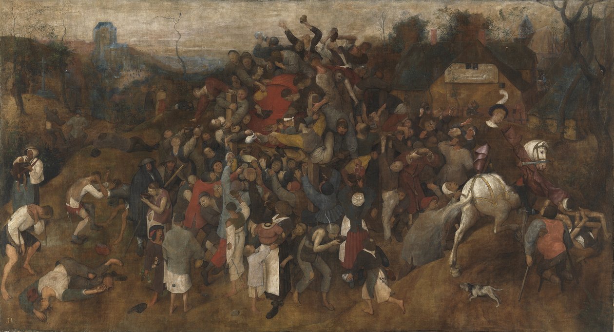 St. Martinstag Kirmes, 1565-1569 von Bruegel
