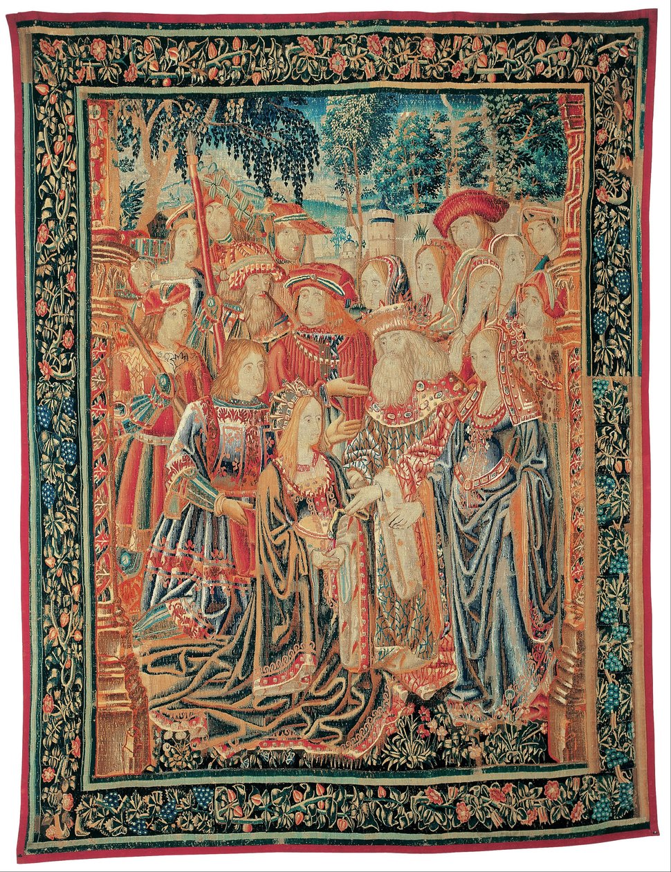 Die Geschichte von Troja. Die Vergebung für Helena von Brussels Manufactory