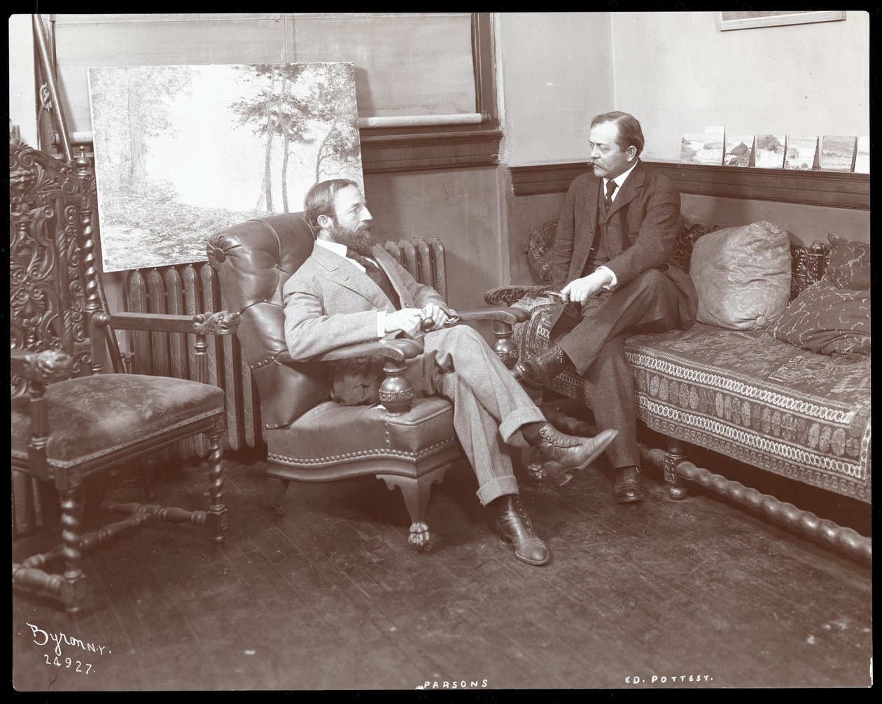 Künstler Parsons und Ed Pottest, 1907 von Byron Company