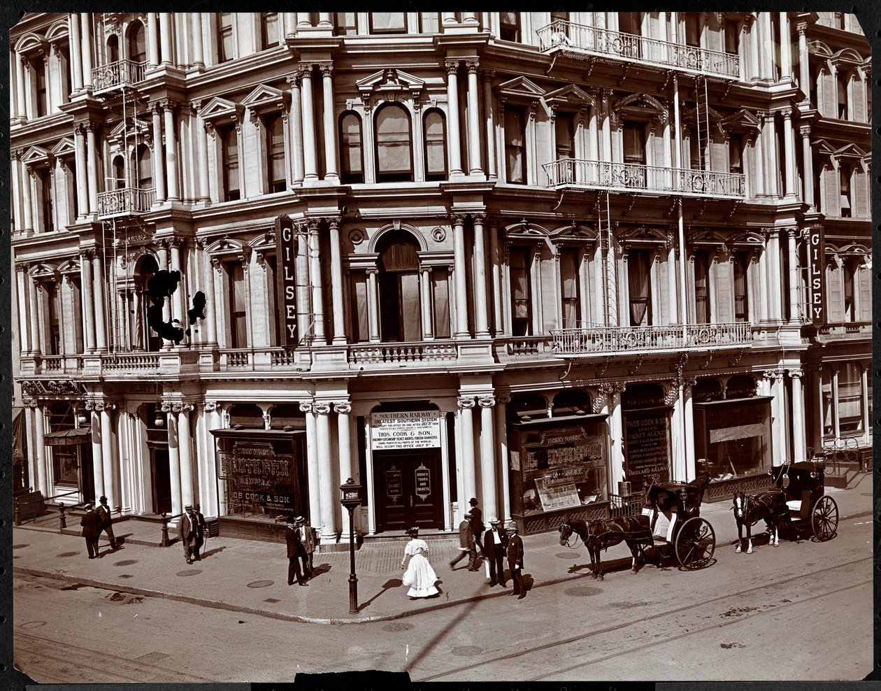 Gilsey House, Broadway und 29th Street, New York, ca. 1905 von Byron Company