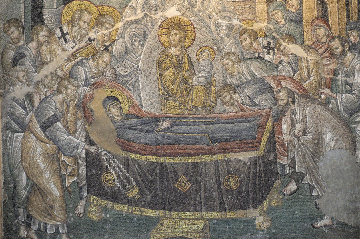 Fresko Heiliger Erlöser in der Chora-Kirche (Kariye Camii), Istanbul, Türkei von Byzantine