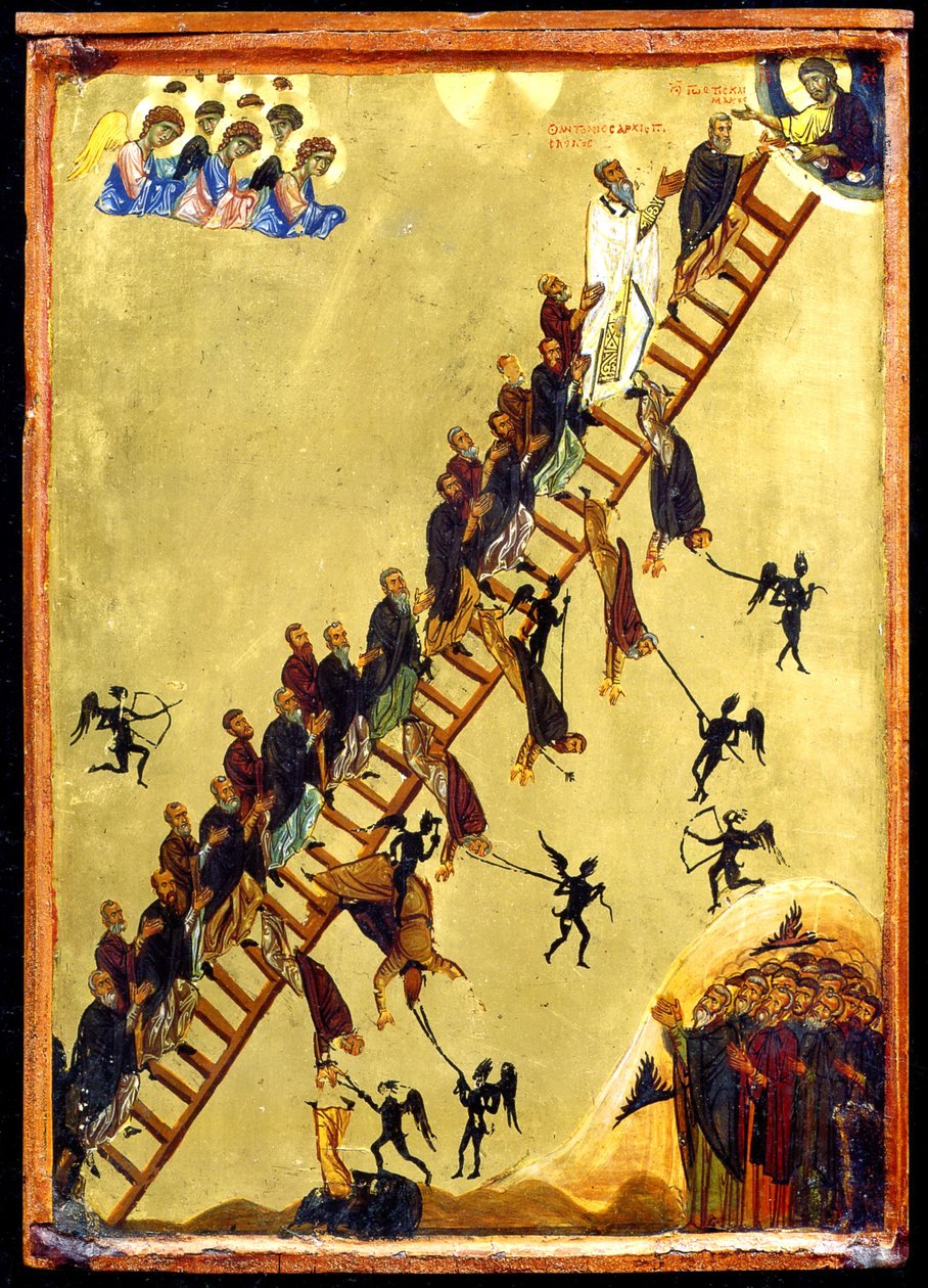 Die Himmelsleiter des Heiligen Johannes von Klimakos von Byzantine
