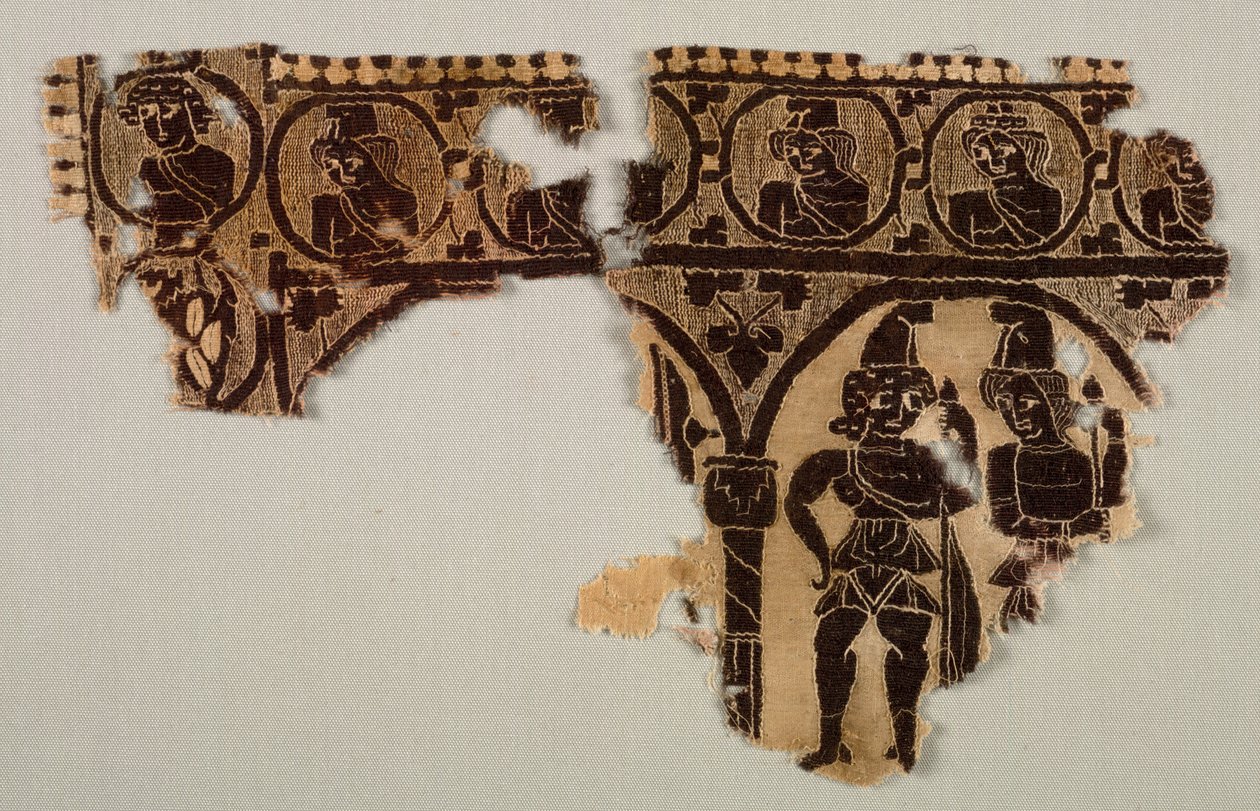 Halsornament einer Tunika, 400er Jahre von Byzantine Period Egyptian