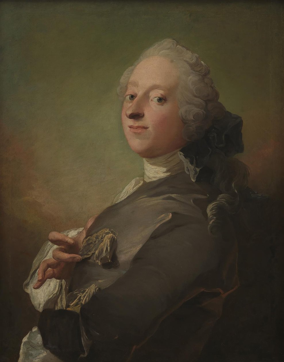 Porträt des königlichen Hofapothekers Johann Gottfried Becker von C.G. Pilo