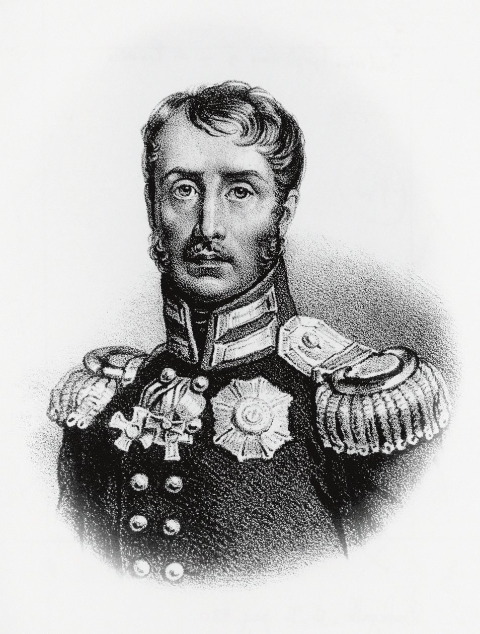 Porträt von Friedrich Wilhelm III. (1770-1840), König von Preußen ab 1797, Gravur von J.B. and Brown J. Rowbotham