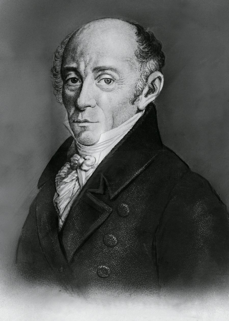 Porträt von Muzio Clementi (1752-1832), italienischer Komponist und Pianist, Gravur von J.B. and Brown J. Rowbotham