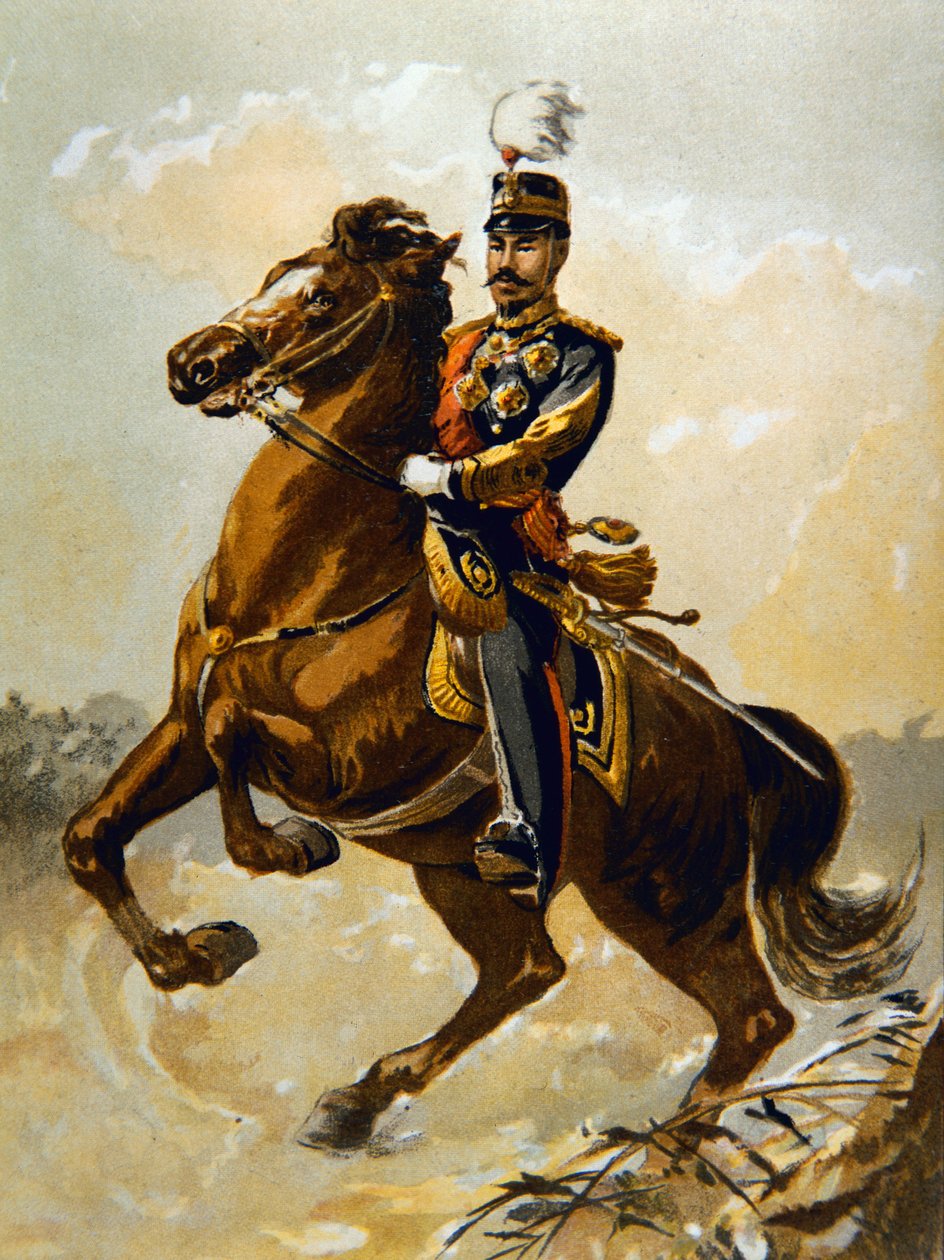 Der Kaiser von Japan im Jahr 1904 von J.B. and Brown J. Rowbotham