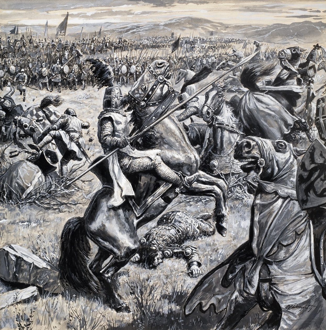 Entscheidende Schlachten: Rache für Bruce (Schlacht von Bannockburn) von C.L. Doughty
