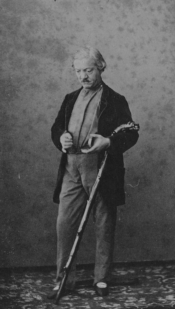 Carte de visite von Jules Perrot von C. Bergamasco