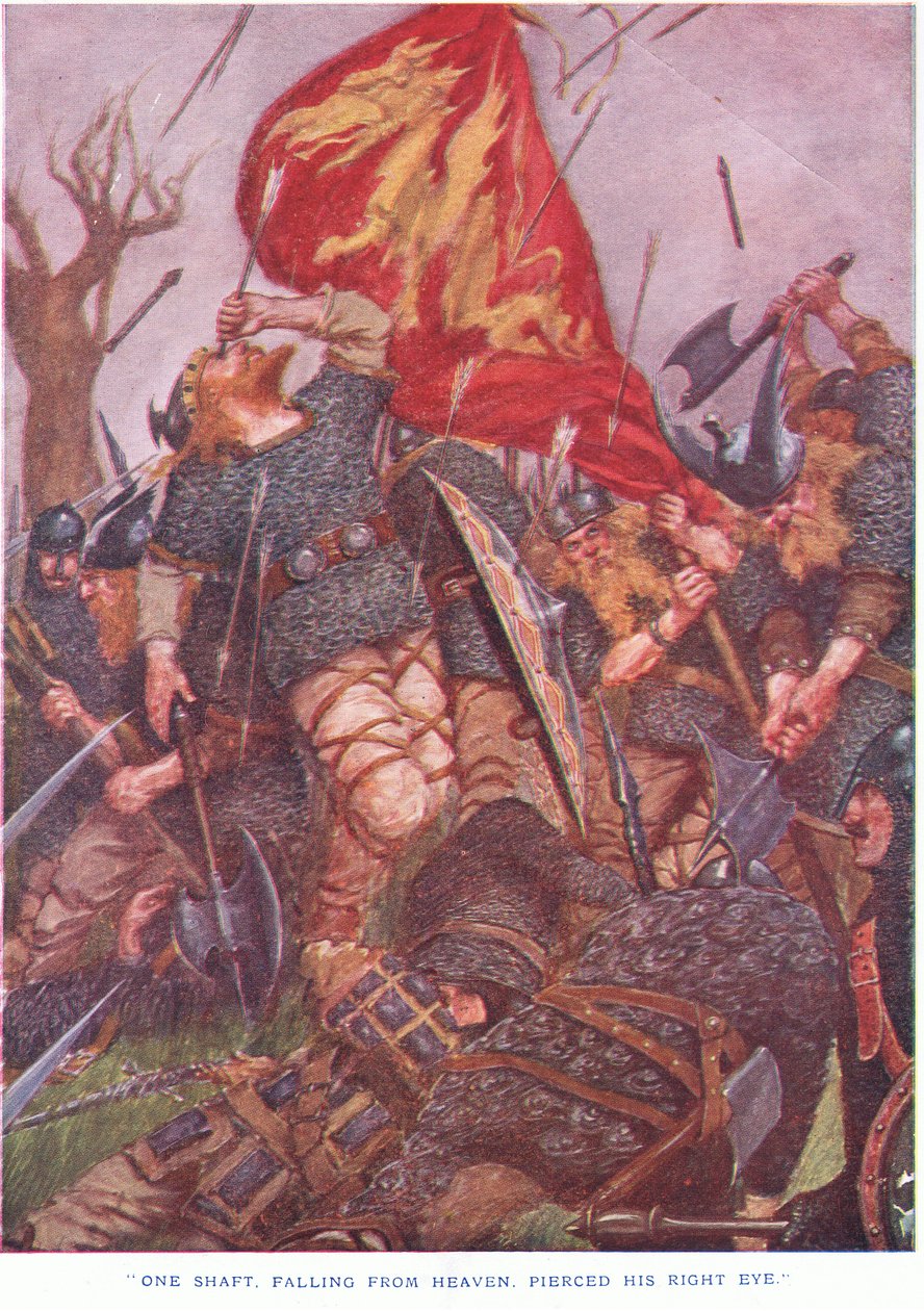 Die Schlacht von Hastings 1066 von C. Dudley Tennant