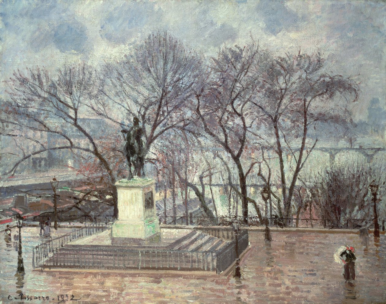 Die Pont Neuf, Paris, 1902 von Camille Jacob Pissarro