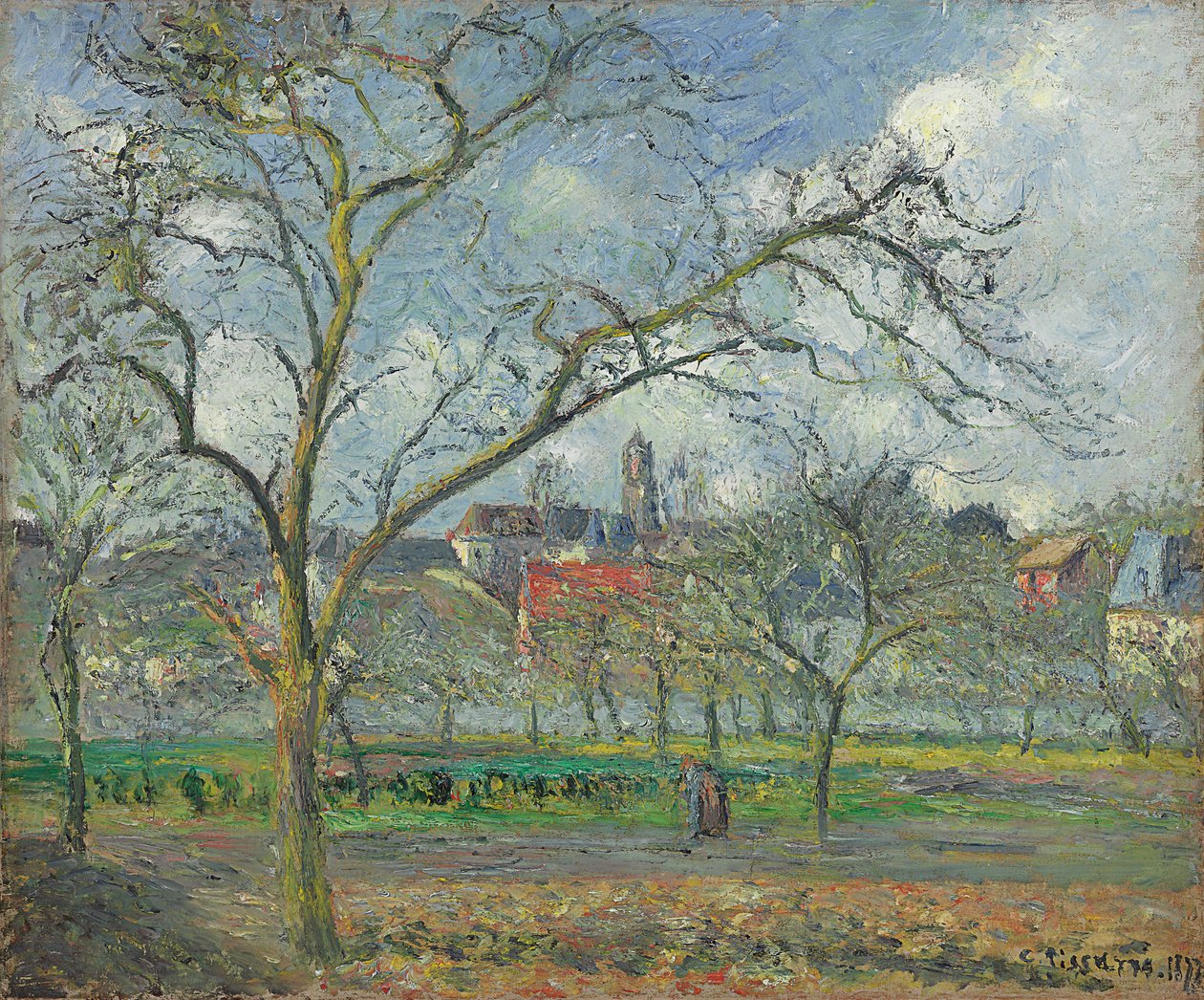 Obstgarten in Saint-Ouen-l