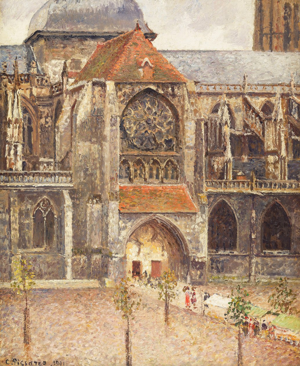 Portal der Kirche Saint-Jaques in Dieppe; Portail de l
