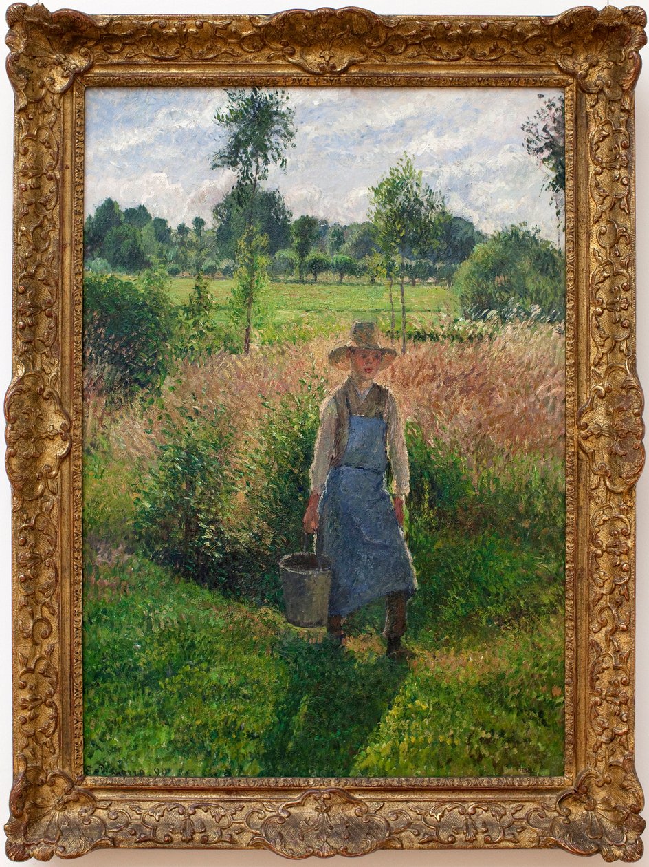 Der Gärtner von Camille Jacob Pissarro