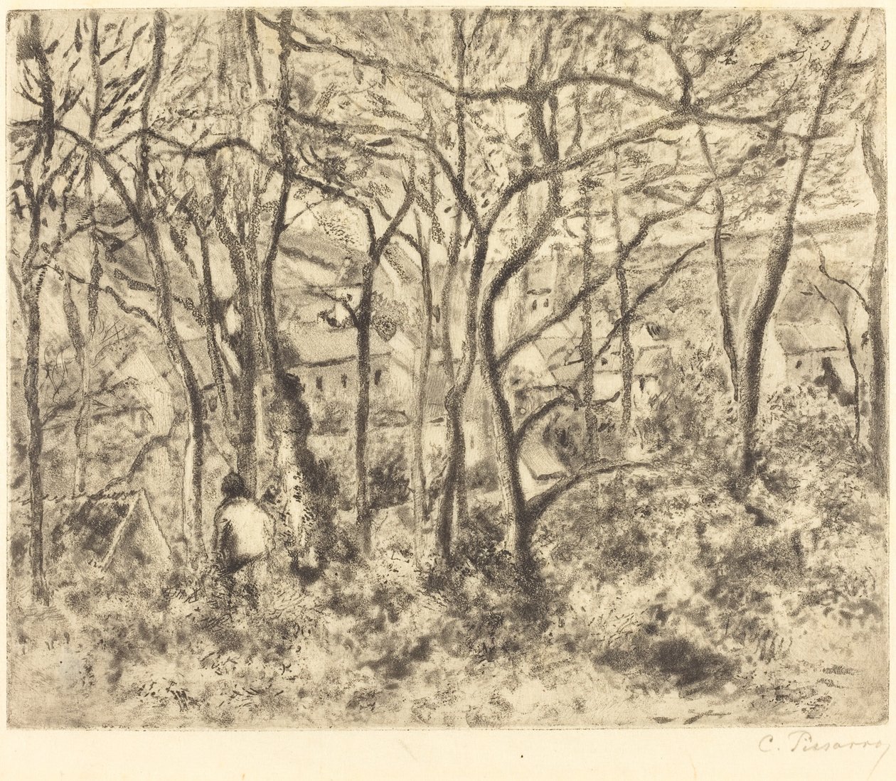 Waldlandschaft bei L